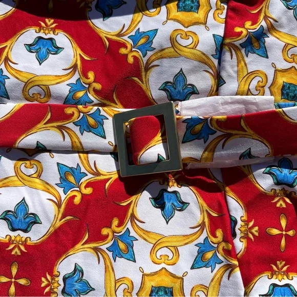 COPY - WeWoreWhat Vintage Danielle Belted One Piece Swimsuit - Picture 9 of 14